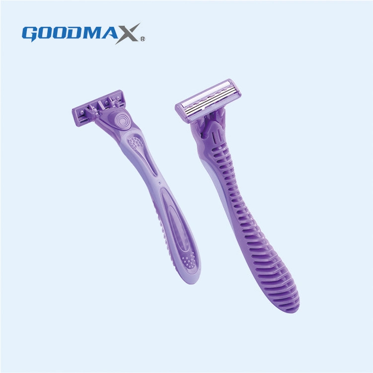 Women&prime; S High Cost Performance, Hot Style Item Triple Blade System Razor