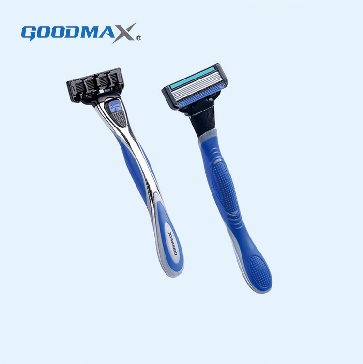 Six Open Back Blade Blade Men&prime; S System Razor Shaving 8105